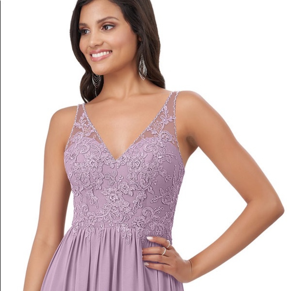 Azazie Amy - Wisteria A6 NWT